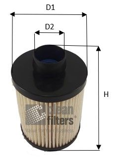 CLEAN FILTERS kuro filtras MG1677